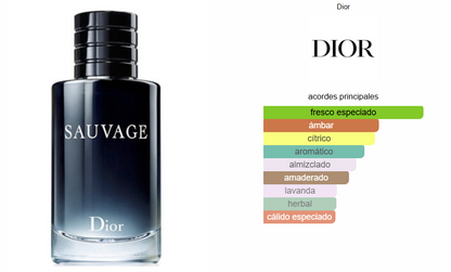 Kit 3 Perfumes - Sauvage , Versace Eros , 212 Vip Black - 100ml