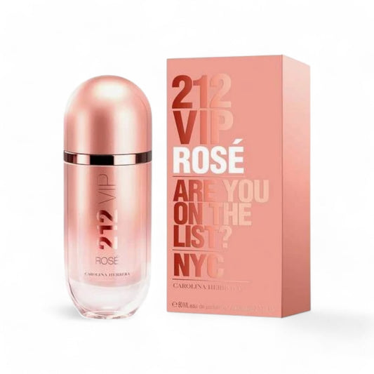 212 VIP Rosé 80ml "Duración de 6 a 8 horas"
